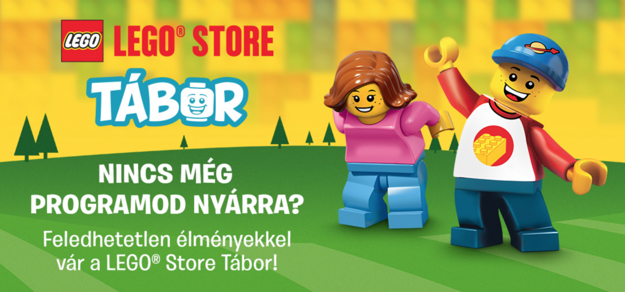 LEGO Store tábor Buda